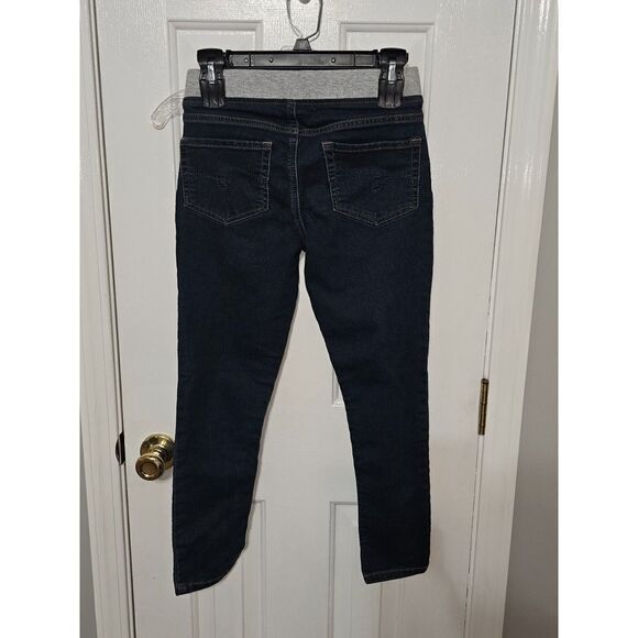 NWOT Justice Denim Mid Rise Knit Waist Jegging size 10 PLUS - Picture 2 of 3